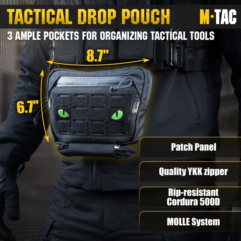 M-Tac Large Elite Drop Pouch - Dump Tool Dangler Pouch