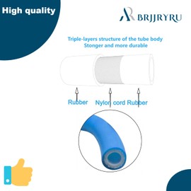 (2 Pack) HON1010 Drainzit Oil Drain Hose - 10mm Port Compatible With Ko-hler CS4, CS6 And Hon-da GX110, GX120, GX160, GX200 Series Engines-blue