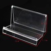Teensery Clear Acrylic Wallet Display Stand Holder Purse Display Riser