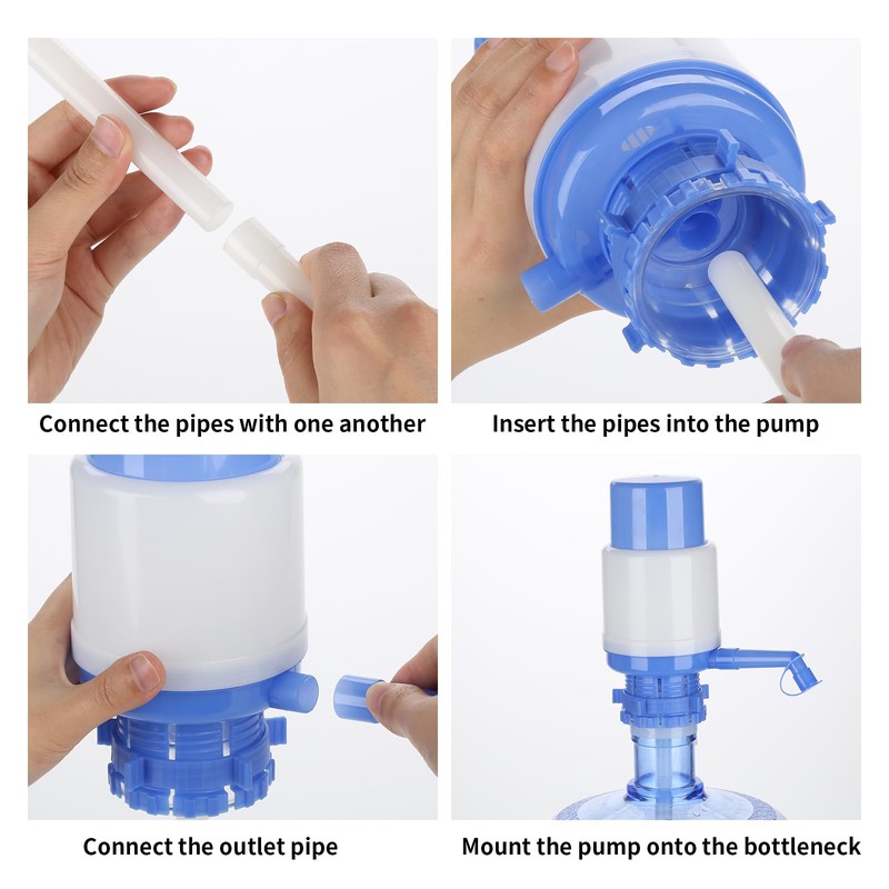 Aketek Drinking Water Hand Press Pump for Bottled Water Dispenser