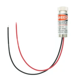 Robojax Silver 650nm 6mm 5V 5mW Red Laser Dot/Line/Cross Diode Module Head for Arduino (Cross Beam)