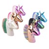 minkissy Makeup Brush for Women Unicorn Shape Cosmetics Brush for