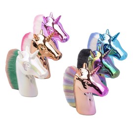 minkissy Makeup Brush for Women Unicorn Shape Cosmetics Brush for Daily Professional Use