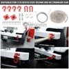Chanjorlin 1/10 RC Car Mini Metal Trailer Chain and Tow