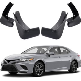 MOERTIFEI Car Mud Flaps Splash Guards Fenders Compatible with 2018-2024 Toyota Camry Sedan SE and XSE, 4pcs Mud Guard Kit, Black