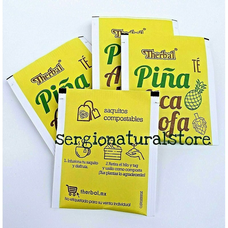 Therbal Te de Piña y Alcachofa Tea Therbal Artichoke Pineapple