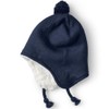 Lands' End Kids Peruvian Hat Navy 8-10