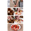 Fruit Preparation Tool Set, Multi-Purpose Melon and Berry Slicer, Cutter
