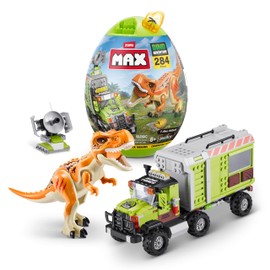 Max Build More 277 Pc Dino Escape Series 1 Brick Set for Kids 3+ Create Dino Vehicles and More UNbox, Discover, Build