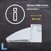 Lichtblau Side Panel Set Bottle Compartment Holder 7433698 + 7436004,