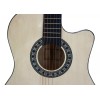 Breezee Market Guitarra Acustica Curva 38 Pulgadas Accesorios Funda Correa