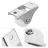 iplusmile Plate Caster Wheels Plastic Fixed Caster Wheels Furniture Trolley