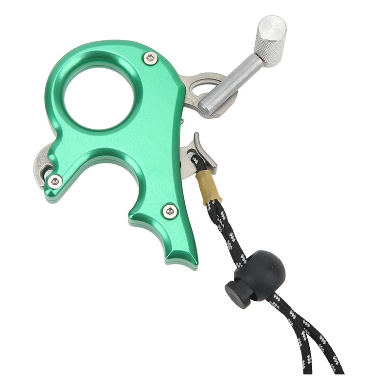 Archery Thumb Trigger Aluminum Alloy Compound Bow Release Aids 3