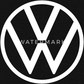 Spreadshirt Volkswagen Classic VW Logo in Blue Men's T-Shirt, S, Black