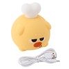 Silicone Night Light Cute Chicken Drumstick Shape USB Rechargeable Brightness