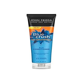 John Frieda Blue Crush para Castañas Acondicionador Azul |8.3 Onzas (245 mL) | Humectación para Cabello Castaño Teñido y Natural