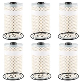 FF5369 P550757 Fuel Water Separator Filter Kit, Fuel Filter Element Replacement Compatible with Freightliner Diesel Engine Trucks Replaces 85105574 PF7548 23521528 380087 6PACK