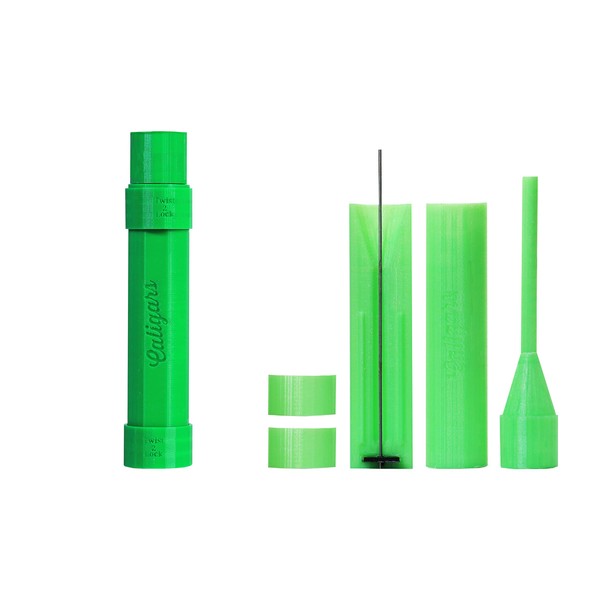GarKits- Cannagar Tools- Green-Midgar by Caligars (12.5mm, 32 Gauge Up to 8G)