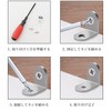 BLOOPIC L-Shaped Metal Bracket, Stainless Steel, L-Shaped Angle Bracket, Right
