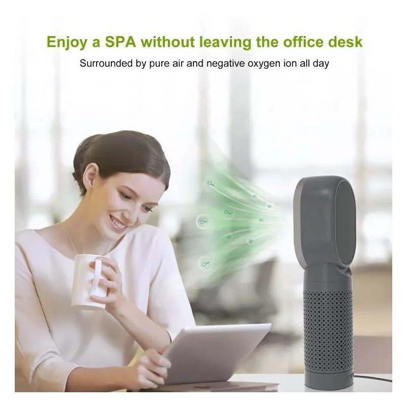 EcoQuest HEPA & CHARCOAL AIR PURIFIER ECOQUEST, LIVING AIR, IONIZER