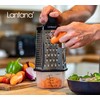 Lantana Cheese Grater with Container – Hand held Grater/Slicer/Zester. 6