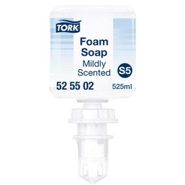 Tork Mildly Scented Hand Washing Mini Foam Soap S5, Moisturising Ingredients, 1 x 525ml, 525502