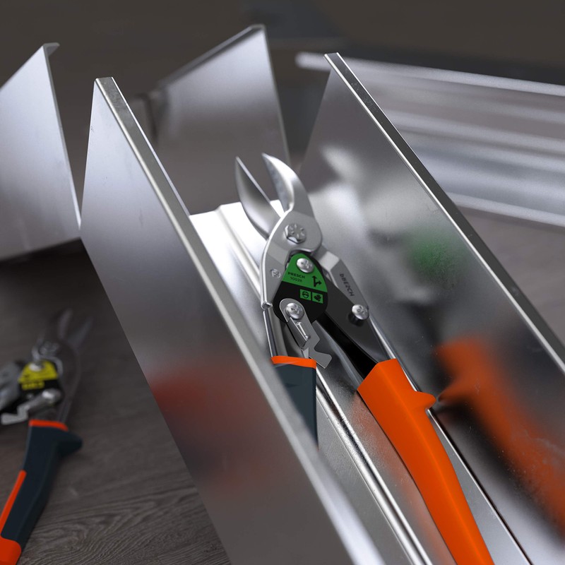 Tin Snips Straight, Right and Set