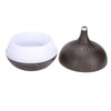 Wood Grain Home Humidifier Ultrasonic Aroma Diffuser with LED Light