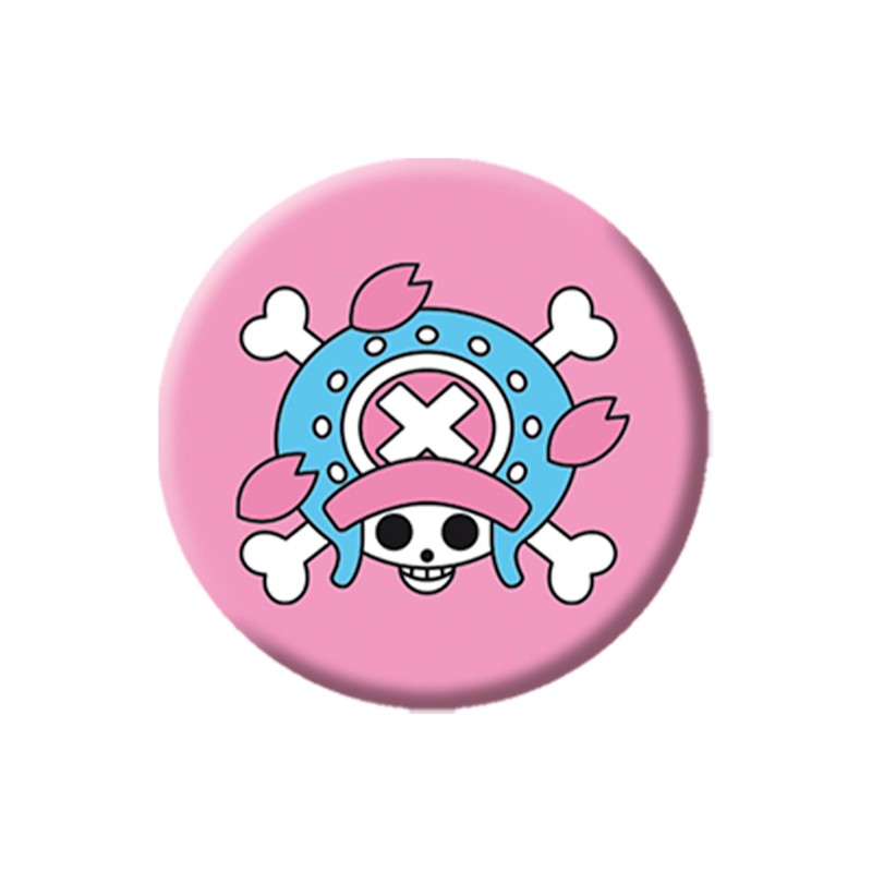 ABYstyle - One Piece Set with Skulls 2 Badge Metal,