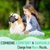 Dog Muzzle, Air Mesh Breathable Muzzle for Medium Large Sized