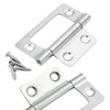 Augiimor 10 Pcs Non-Mortise Door Hinges, 2 x 0.98 Inch