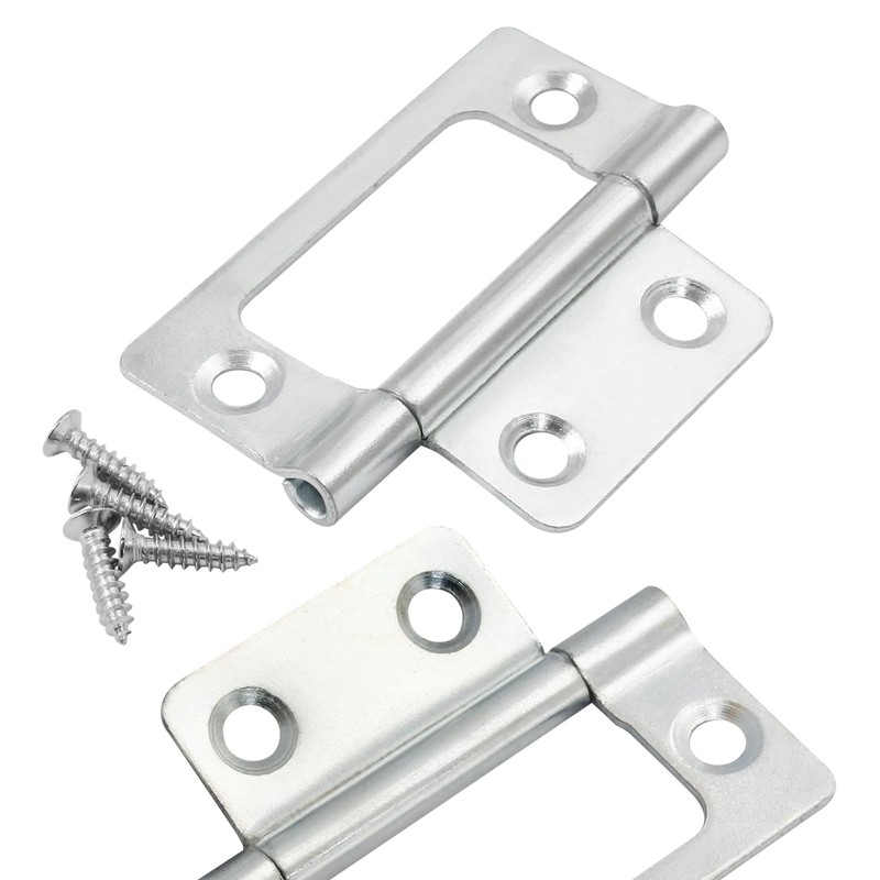 Augiimor 10 Pcs Non-Mortise Door Hinges, 2 x 0.98 Inch