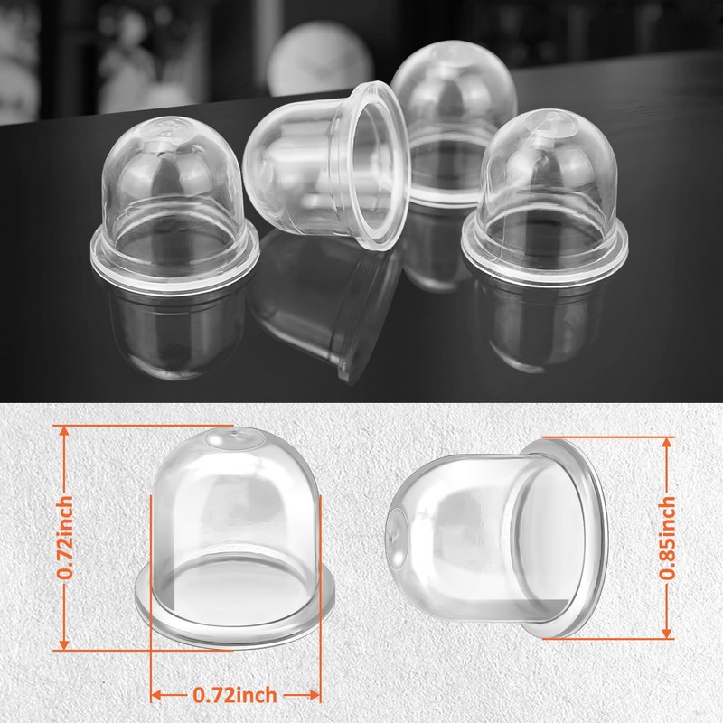 LEFITPA 4 Pack Replacement Primer Bulb Pump for Zama C1U