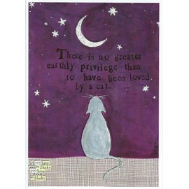 Curly Girl - No greater privilege than to be loved by a cat