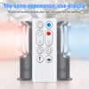 Replacement Remote Control,Remote Control Compatible with Dyson Hot+Cool Jet Focus