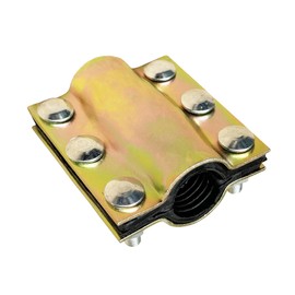 Water Pipe Repair Clamp for 1/2 inch Pipe(Outer Diameter of The Applicable Pipe is 0.79-0.84 inch),Leak Sealer for Pipes and Plumbing,Length About 4 inch,Suitable for PE/PPR Pipes,Steel/Iron Pipes