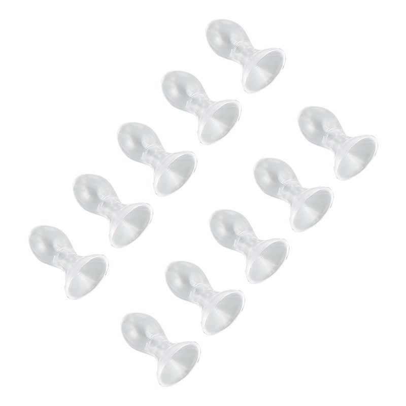 10pcs Hearing Amplifier Dome Silicone Ear Tip Earplug Replacement Accessory