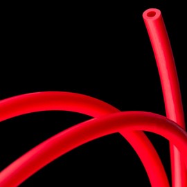 Newwish Red PTFE Teflon Bowden Tube ID 2mm X OD 4mm PTFE Tubing for 1.75mm Filament 3D Printer Extruder Hotend High Temperature Tube.(1.2 Meters)