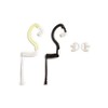 EarHugger Accessory Kit - Clear and Black Tubes and Frames,