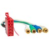 tomzz Audio 7500-009 ISO Plug Housing Line-Out 10-Pin Preamplifier Adaptor