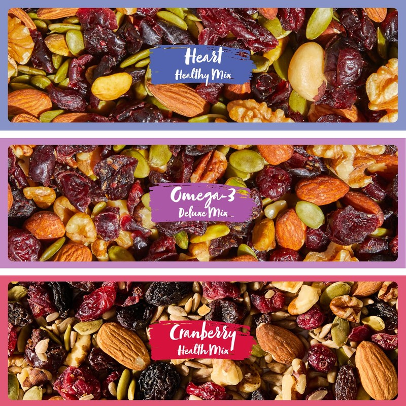 Nature's Garden Organic Trail Mix Snack, Multi Pack 28.8 oz