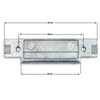 Replacement Avovet & WMS Upvc Door Strike Plate Latch Infill