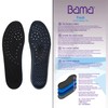 Bama Deo Fußbett Einlegesohlen, Schwarz/farblos, 37 EU