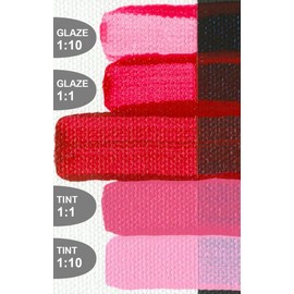 Golden Fluid Acrylic, 4 Ounce Bottle, Quinacridone Red (2310-4)