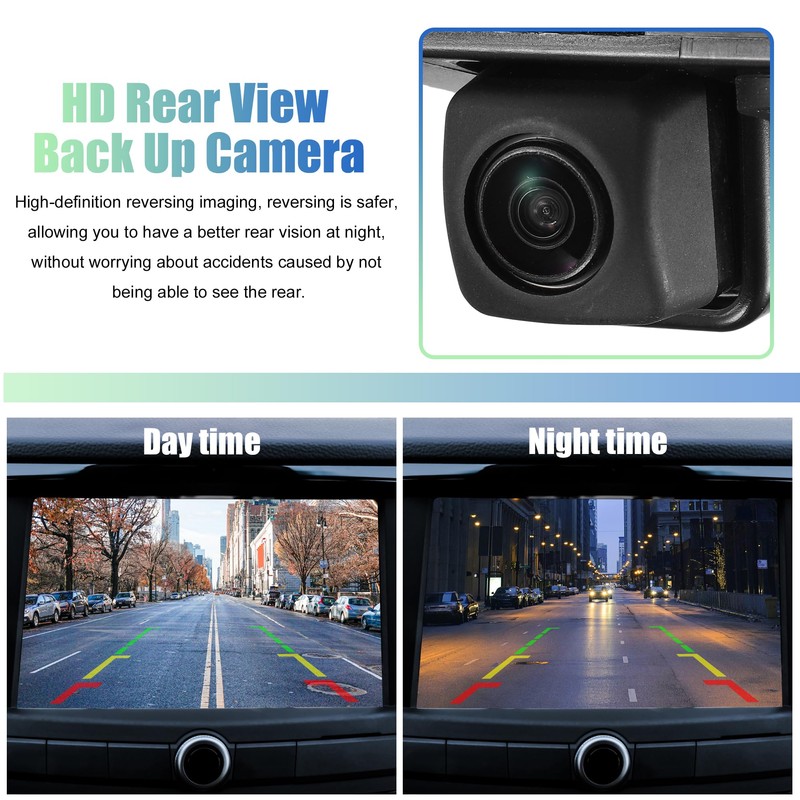 uxcell Rear View Back Up Camera Park Assist Reverse Camera