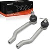 A-Premium 2 x Front Outer Tie Rod Ends, Compatible with