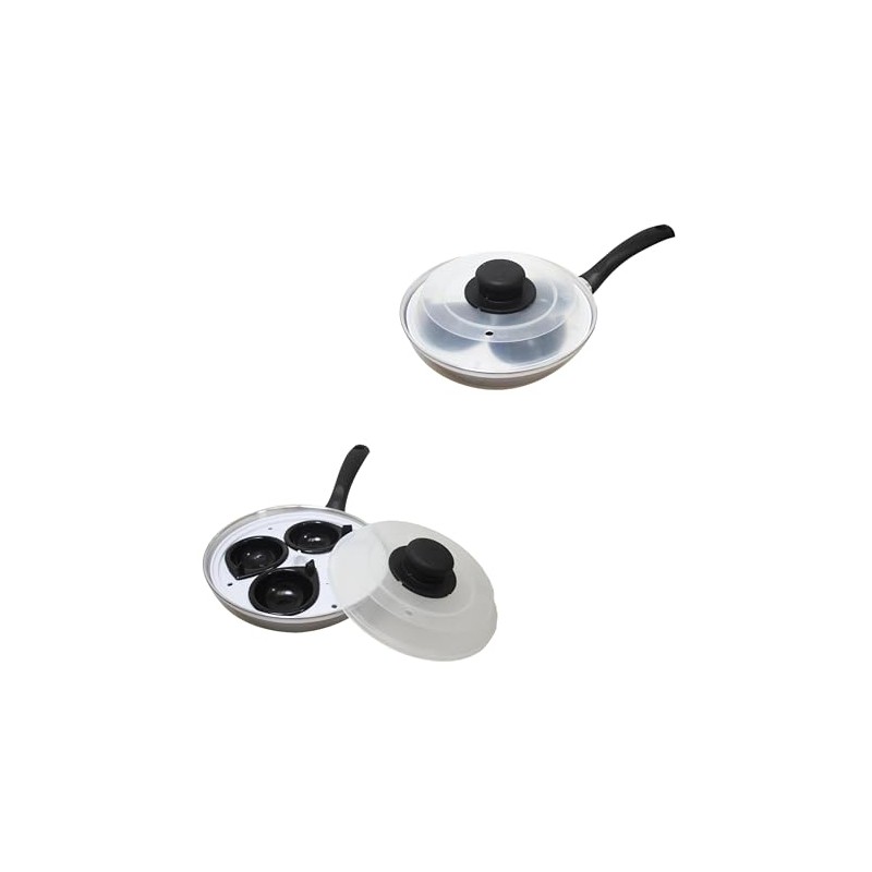 Ultimate 3-Cup Non-Stick Egg Poacher Pan – Effortless, Gourmet Poached
