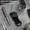 bvya 5 Pack Mini Compass Outdoor Camping Hiking Pocket Compass