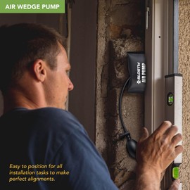 BLOSTM Air Wedge Pump Up Bag - 2 PACK Air Wedge Heavy Duty Car Door Window Frame Air Wedge Alignment Tool - Home & Auto Fittings, Installation & Repair - Air Bags for Lifting Door up to 135kg - 2 PCS