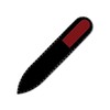 Mont Bleu Coloured Glass Nail File in Black Velvet Bag